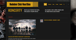 Desktop Screenshot of clubnautilus.cz